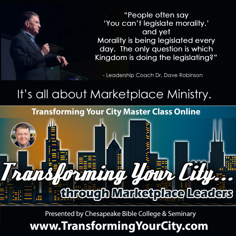 Transforming Your City MasterClass Online